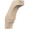 Ekena Millwork 3 1/2"W x 8"D x 12"H Balboa Smooth Knee Brace, Douglas Fir BRC04X08X12BOA00SDF - alternate 1
